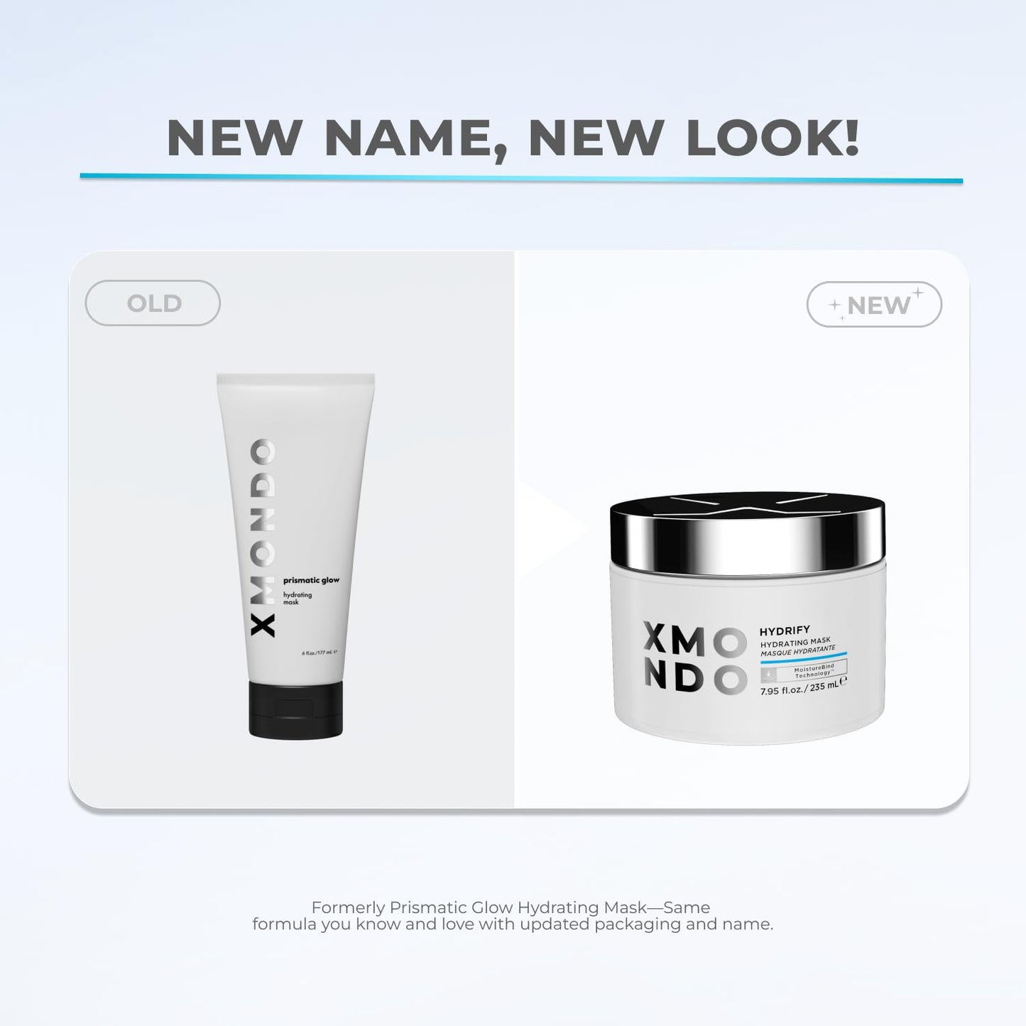 XMONDO Hair Hydrify Hydrating Mask – Deep Moisture, Silky Results | Restores Softness + Smooths Frizz