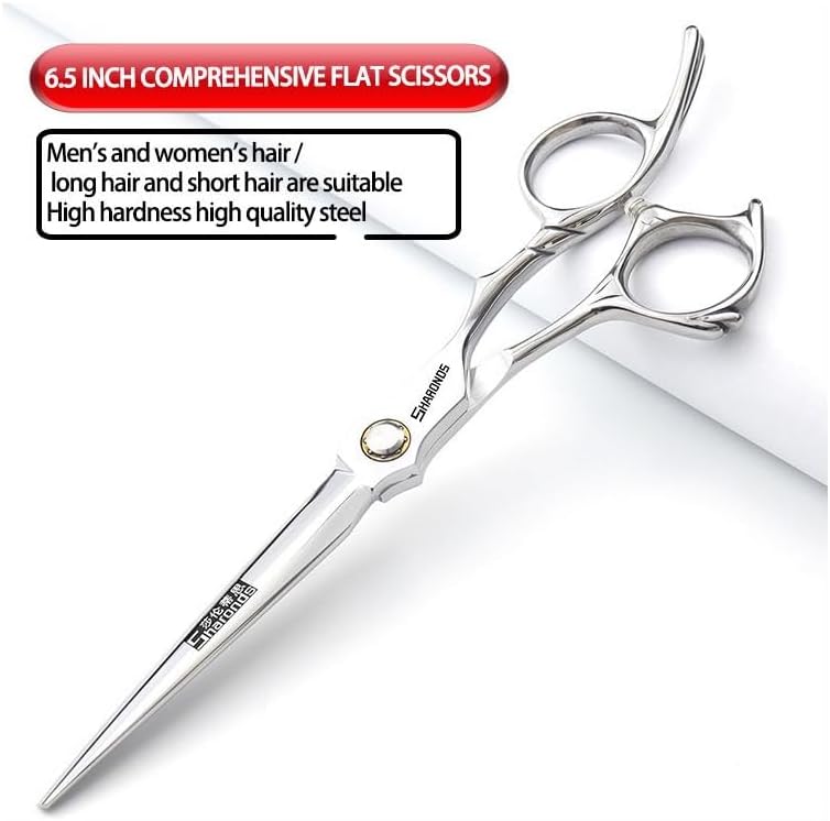 6.5-inch Sharonds hair clippers, professional Japanese 440C scissors, efficient scissors, scissors, comb adjuster