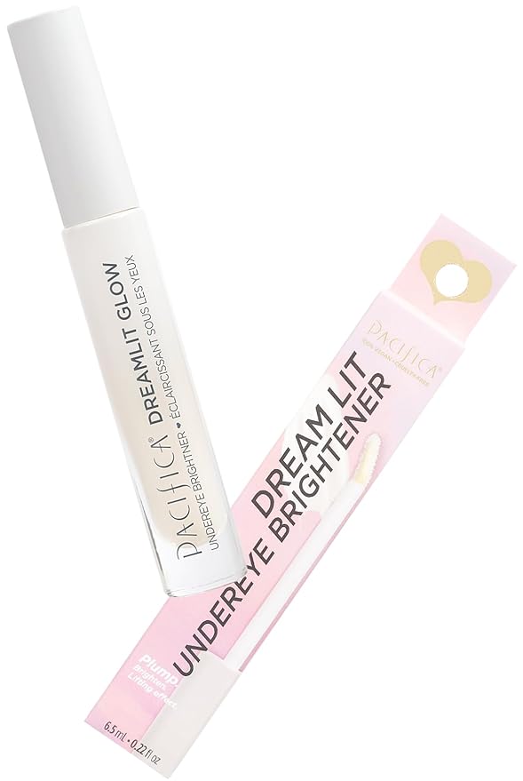 Pacifica DreamLit Glow Undereye Brightener – Illuminating Under Eye Cream for Dark Circles & Puffiness, Vegan Collagen, Hydrating, Light-Reflecting Dermatologist Tested