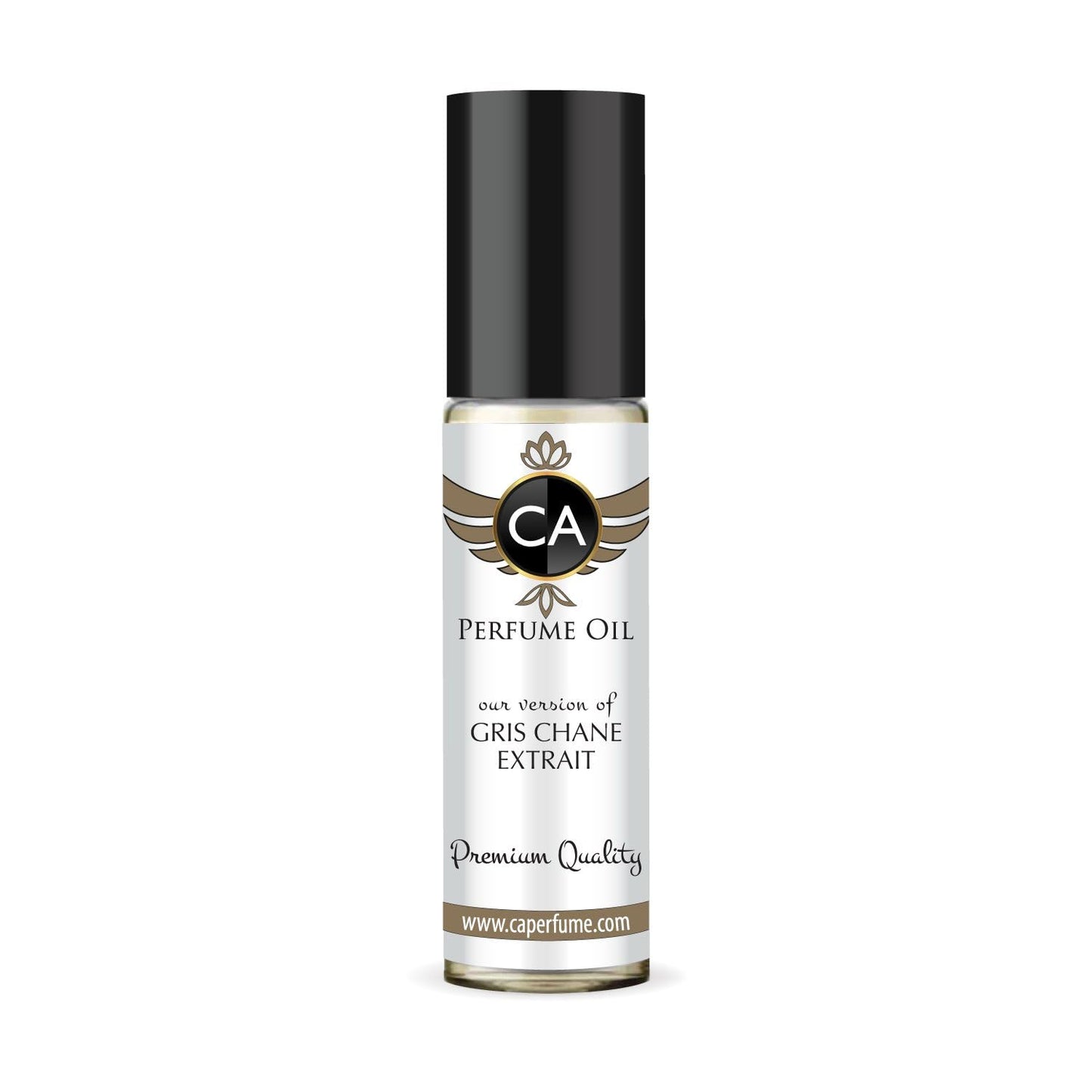CA Perfume Impression of Gris Chane Extrait Unisex Fragrance Oil Woody Spicy Scent Long Lasting Perfumes for Women & Men Travel Size TSA Ready Mini Parfum Body Oil Roll-on 0.33 Fl Oz 10ml