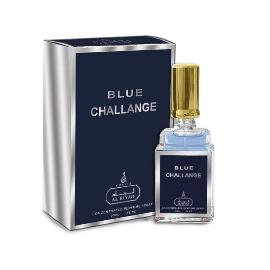 Maison d'Orient Blue Challenge Inspired by Bleu for Men, 1.1 oz (30 mL) Eau De Parfum Spray. A fragrance that will leave a lasting impression.