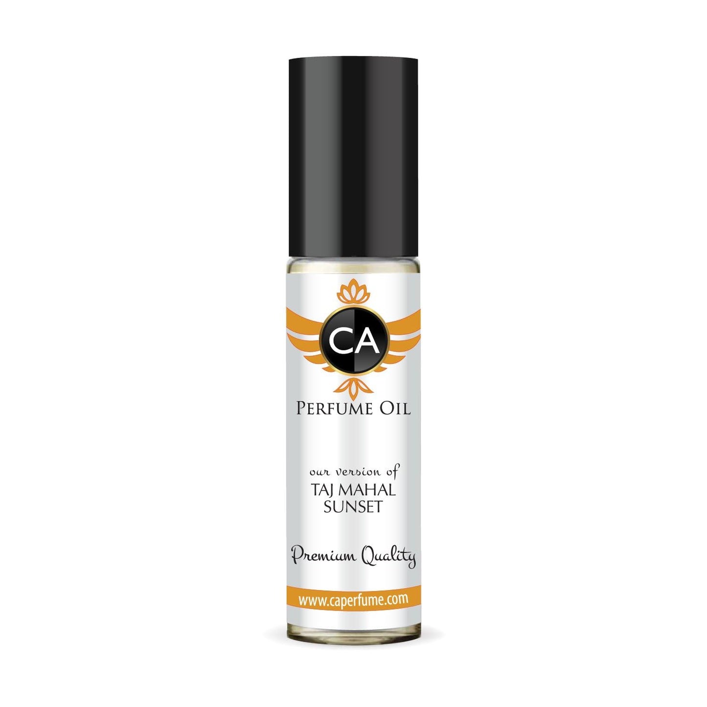 CA Perfume Impression of Taj Mahal Sunset for Women Fragrance Oil Floral Fruity Scent Long Lasting Perfumes for Women Travel Size TSA Ready Mini Parfum Body Oil Roll-on 0.33 Fl Oz 10ml