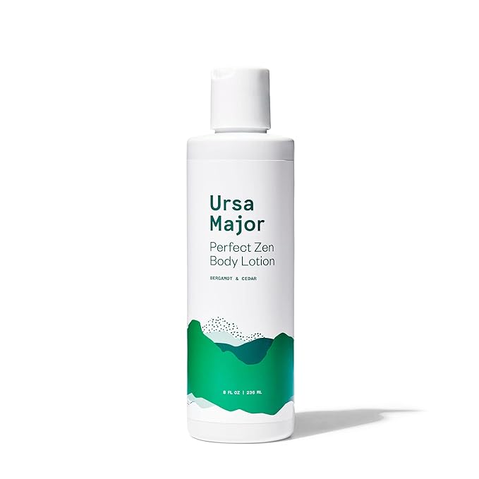 Ursa Major Natural Body Lotion | Vegan and Cruelty-Free | Moisturizes, Soothes and Hydrates Skin | Formulated for Men & Women | 8 ounces