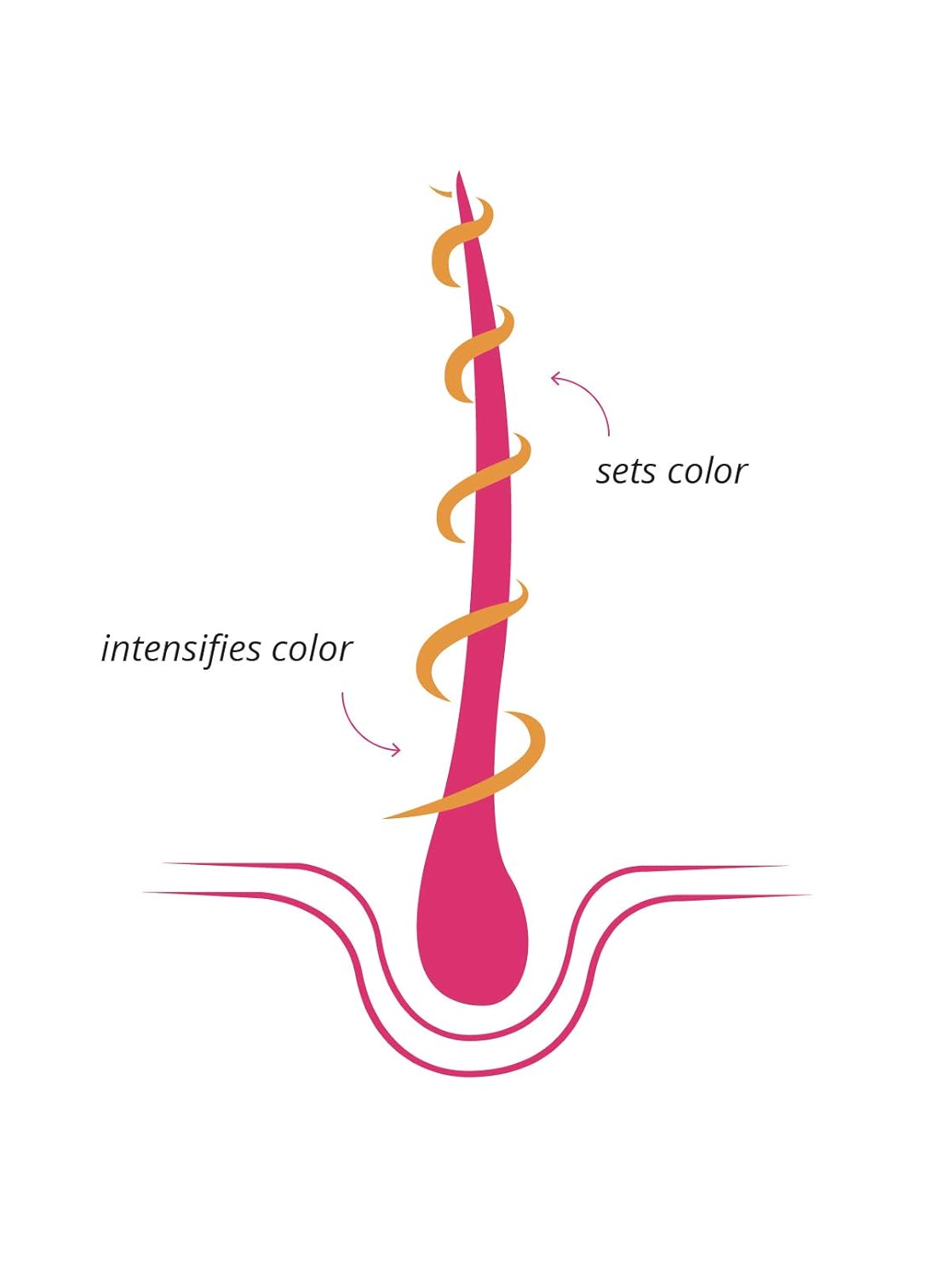 KHADI COLOR CARE Hair Oil - Hair treatment for fixing plant hair color - shine & UV protection - luminosity - 100% natural, plant-based & vegan - 1.69 fl oz