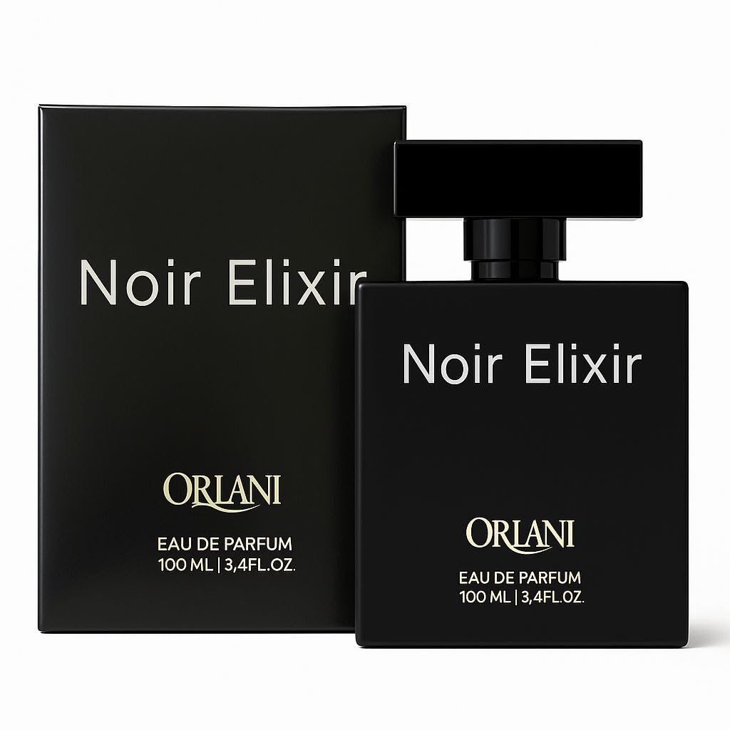 Noir Elixir 3.4 Oz Extrait De Perfume (EDP) for Men, Women Parfum Higher Concentration – Long-Lasting, Unisex Fragrance 105 ml with Bold and Sophisticated Scent Inspired by Aventus Creed