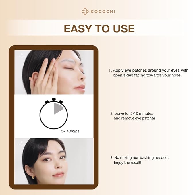 AG Ultimate U-Shaped Firming Eye Patches 5 Pairs, Hydrating Under Eye Mask Pads, Under Eye Patches for Puffy Eyes and Dark Circles with Tweezers (exp. March 2026)