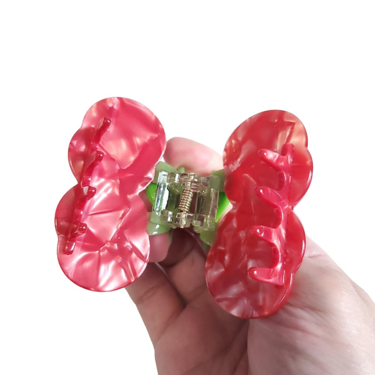 Big Red Cherry Hair Clip,Acetate Claw Clips,Hair Clips for Women