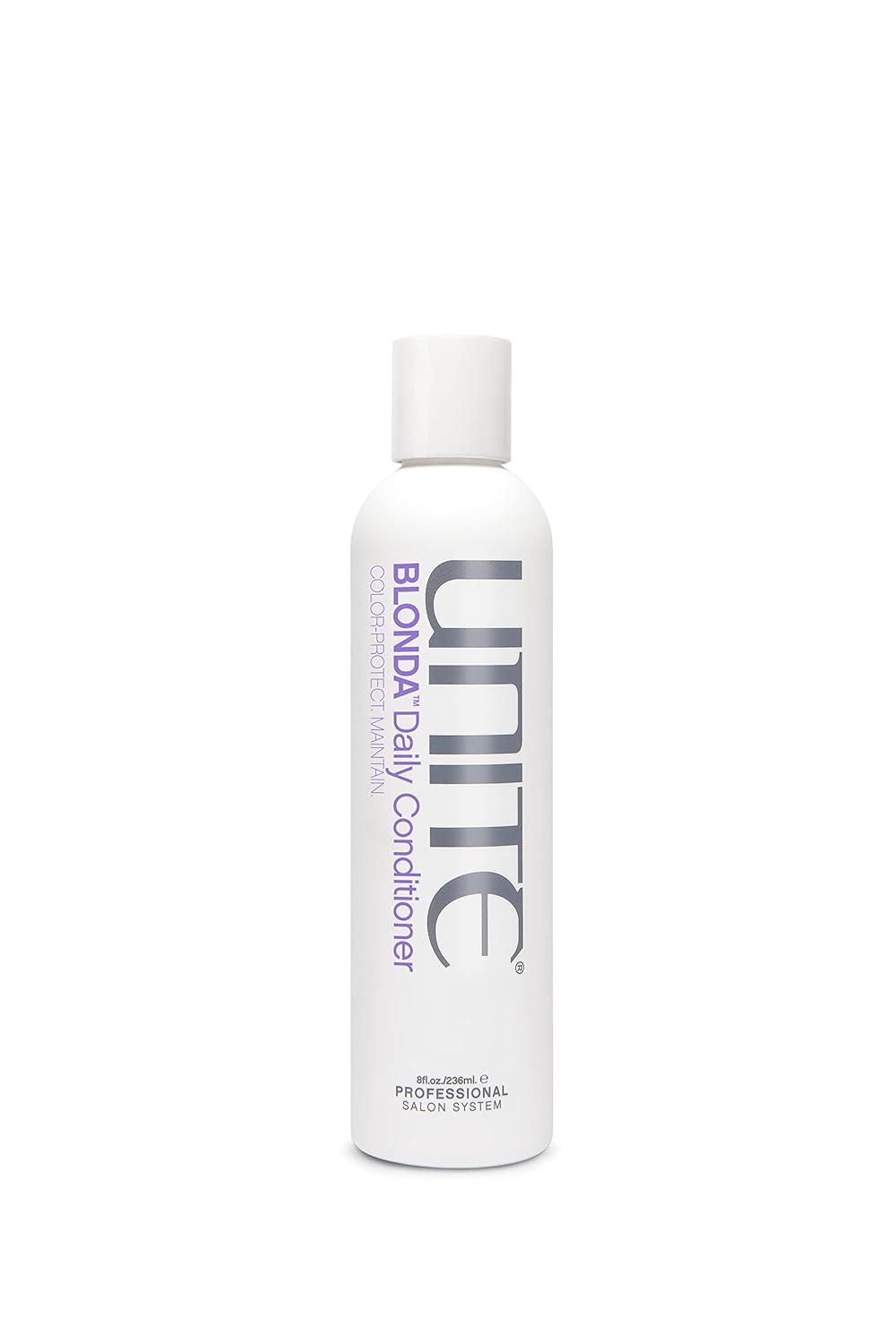 UNITE Hair – BLONDA Daily Conditioner – Purple Formula – Maintains Blonde, Hydrates, Protects, 8oz