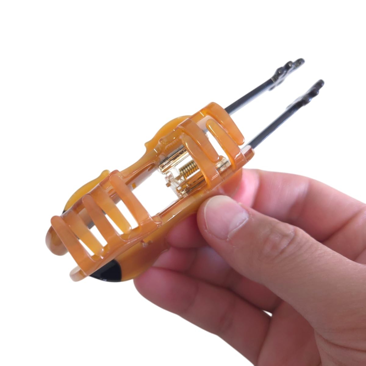 Novelty Violin Instrument Hair Clip,Acetate Claw Clips,Funny Hair Clips for Women