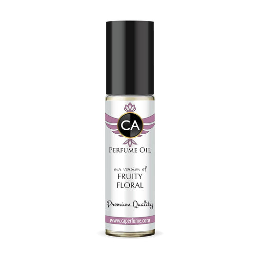 CA Perfume Impression of Fruity Floral Unisex Fragrance Oil Floral Fruity Scent Long Lasting Perfumes for Women & Men Travel Size TSA Ready Mini Parfum Body Oil Roll-on 0.33 Fl Oz 10ml