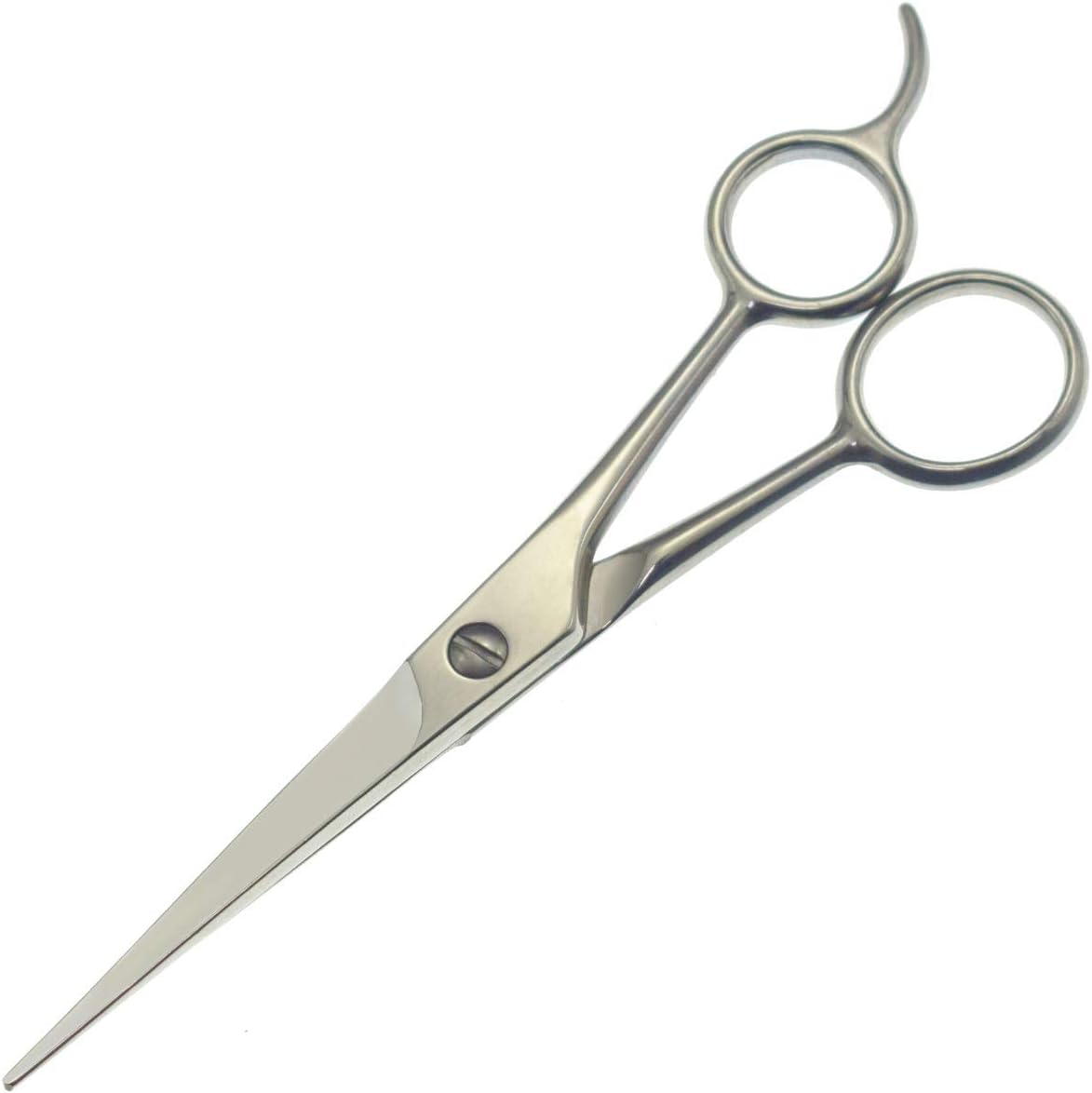 Professional Hair Cutting Scissors Sharp Blades Hair Shears/Barber Scissors/Mustache Scissors Stainless Steel Hair Scissors 7" 6.5" 6" Haircut/Hairdresser For Kids, Men and Women (6 Inch)