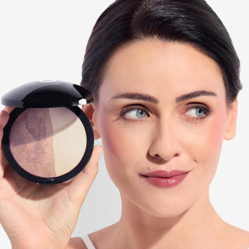 OFIR Sundial Bronzer Highlighter Duo | Bronzer and Highlighter Stick | Buildable Radiance for Complexion Sculpting | Skin-Enhancing Glow | Fair - Very Fair to Light Skin Tones 0.47 OZ