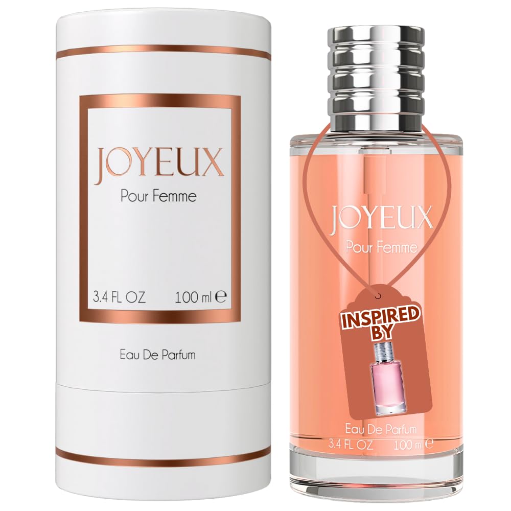 Perfume for Women – INSPIRED by A WORLD RENOWED WOMEN'S PERFUME – Bergamot, Jasmine, Musk, Patchouli – Fresh, Feminine, Soft, Long-Lasting Eau De Parfum 100ml (3.4 fl oz)