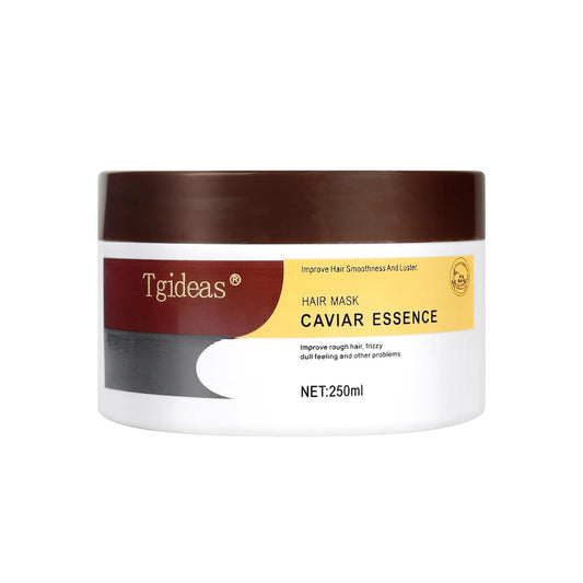 Tgideas Hydrating Collagen Hair Mask for Dry Damaged Hair-Deep Repair Conditioning Treatment Hair Smooth Masque for All Hair Types 8.45 Oz