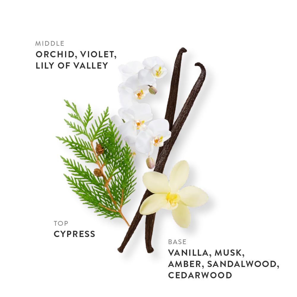 Vanilla & Musk Eau de Parfum 1.01oz, Long Lasting Perfume Inspired by Phlr Vanilla Skin, Floral Fruity Gourmand Notes With Amber, Sandalwood, Cypress & Orchid, Luxury Fragrance for Women & Men