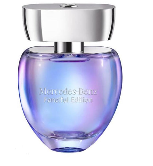Mercedes Benz Fanciful Eau De Toilette Perfume Spray for Women - 2 Fl Oz - Parfum for Her - Citrus & Musky Scent - Luxury Long Lasting Fragrance with Notes of Mandarin, Rose & Amber wood