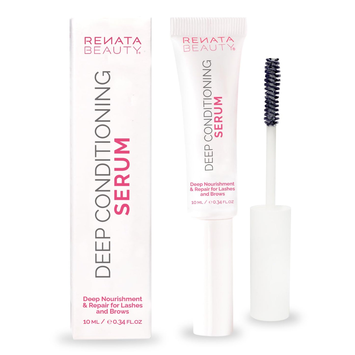 RB RENATA BEAUTY Lash and Brow Conditioner Serum – Regenerating & Repairing Serum – Deep Conditioning Eyebrow & Eyelash Conditioner for post-Lamination and Lash Lift Aftercare and Daily Care