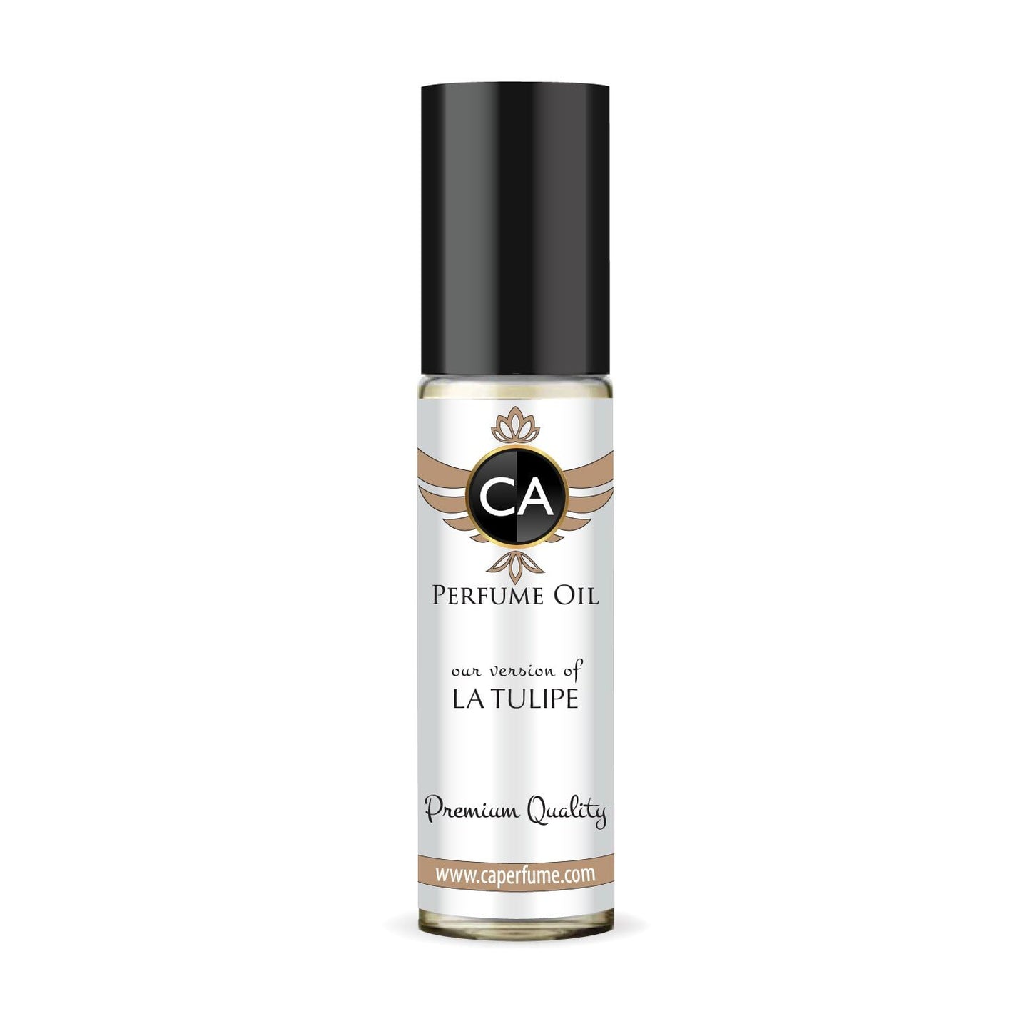 CA Perfume Impression of La Tulipe for Women Eau De Parfum Floral Scent Long Lasting Perfumes for Women Travel Size TSA Ready for Day and Night Wear 0.33 Fl Oz 10ml