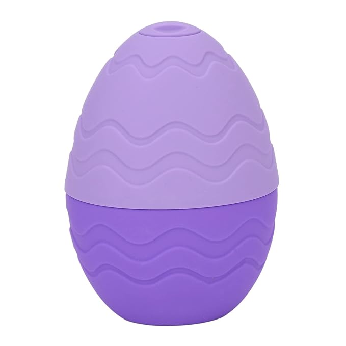 Yosoo Silicone Egg Shaped Eye & Face Puffiness Relief Massage Ice Roller - Portable Ice Facial Roller