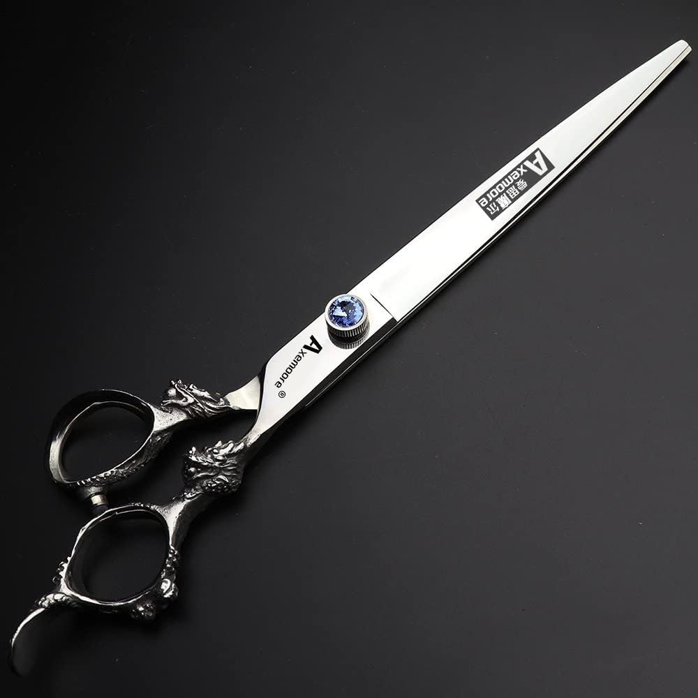 7/7.5/8/9 Inch Salon Professional Hairdressing Scissors Barber Hairstyling Special Tools (9-inch flat shear)