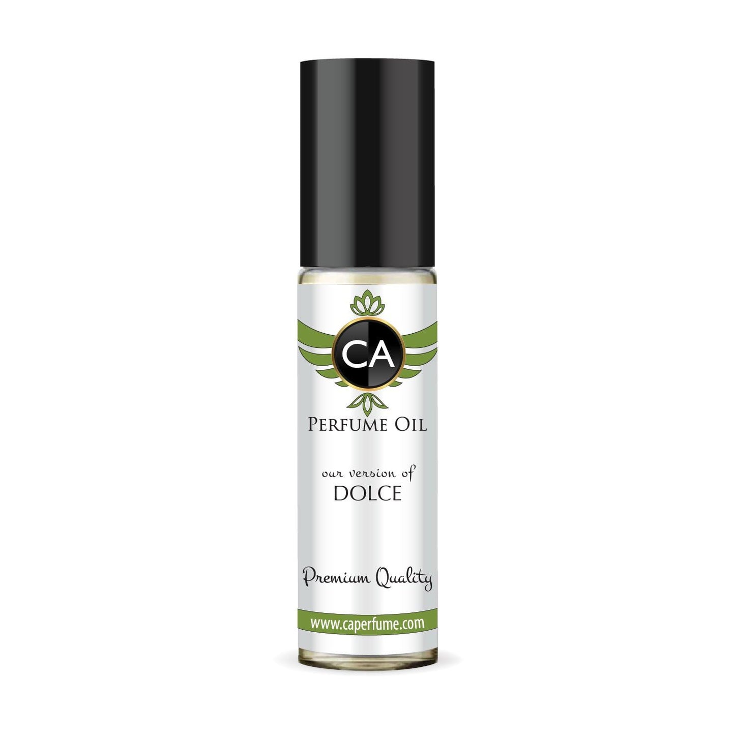 CA Perfume Impression of Dolce for Women Eau De Parfum Floral Fruity Gourmand Scent Long Lasting Perfumes for Women Travel Size TSA Ready for Day and Night Wear 0.33 Fl Oz 10ml