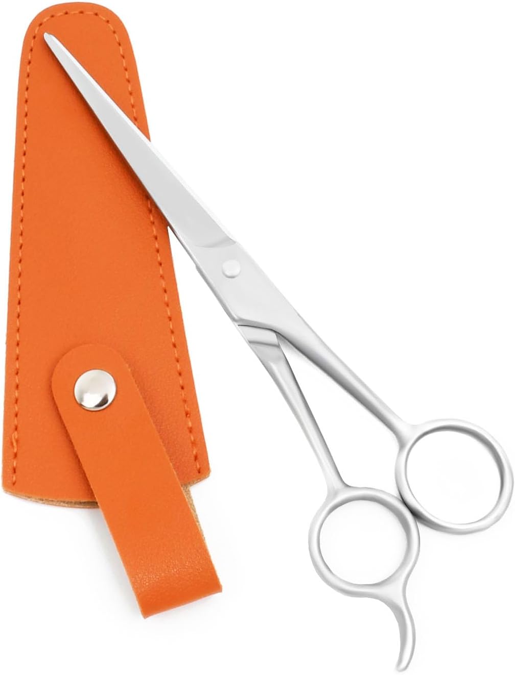 Professional Hair Cutting Scissors Sharp Blades Hair Shears/Barber Scissors/Mustache Scissors Stainless Steel Hair Scissors 7" 6.5" 6" Haircut/Hairdresser For Kids, Men and Women (7 Inch)