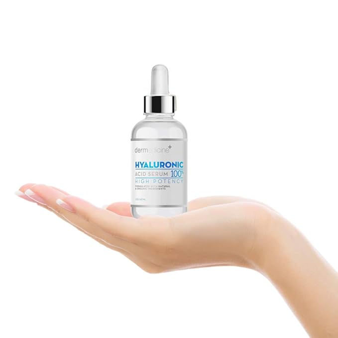 100% Pure Hyaluronic Acid Serum Anti Aging Serum Moisture and Hydration for Your Face 2oz