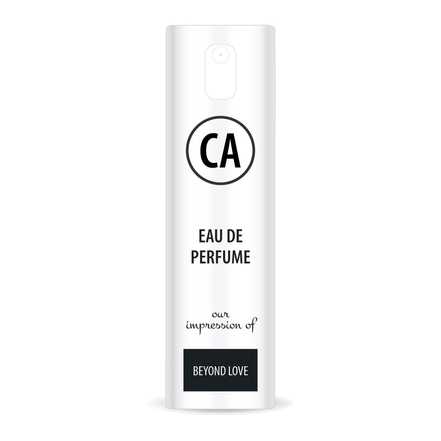 CA Perfume Impression of Beyond Love for Women Eau De Parfum Floral Scent Long Lasting Perfumes for Women Travel Size TSA Ready for Day and Night Wear 0.33 Fl Oz 10ml