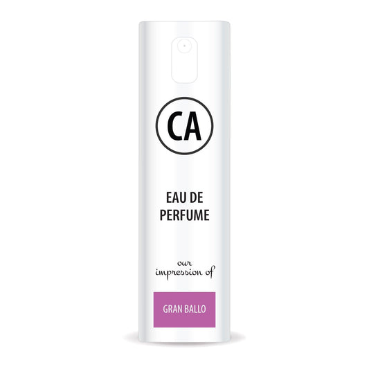 CA Perfume Impression of Gran Ballo for Women Eau De Parfum Floral Fruity Scent Long Lasting Perfumes for Women Travel Size TSA Ready for Day and Night Wear 0.33 Fl Oz 10ml