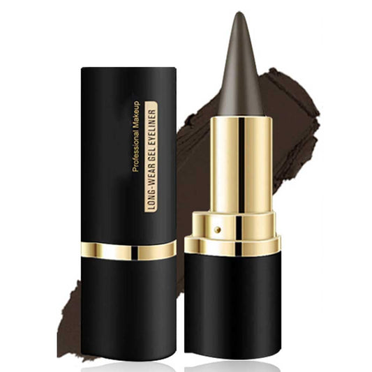 Ultra-Pigmented Gray Eyeliner – delineador de ojos for Bold, Goth-Inspired Looks, Waterproof & Smudge-Proof Formula, Long-Lasting & Intense Color for Dramatic and Smoky Black Eyes Makeup