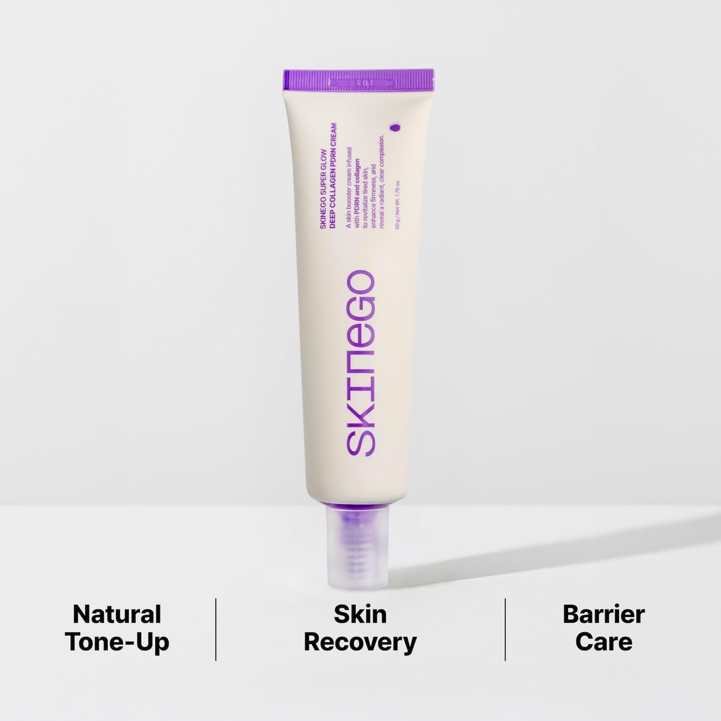 Super Glow Deep Collagen PDRN Cream – 1,000,001ppb PDRN & Collagen, Radiant FinishAdds radiance Moisturizer for Dewy Skin, Firming & Hydrating, Korean Skincare 50g / 1.69 fl.oz.