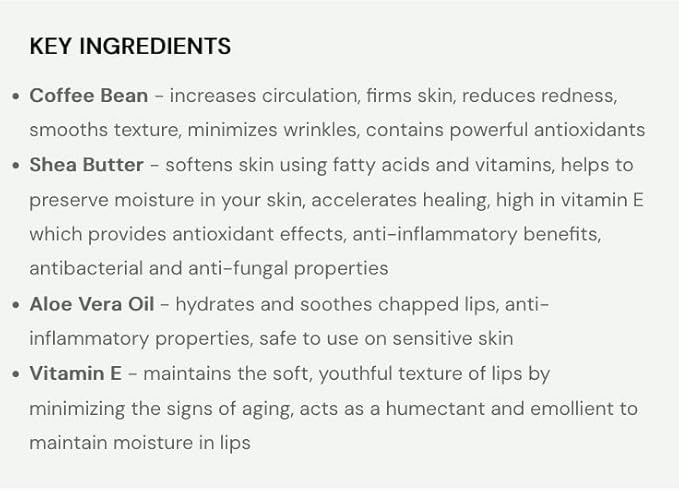 Cappuccino Balm | Multi-Purpose Hydration Booster, Lip Balm, Hydrate & Nourish Lips, Coffee Bean, Shea Butter, Vitamin E, All-Natural, Non-Toxic, Cruelty-Free | 1oz, 30mL