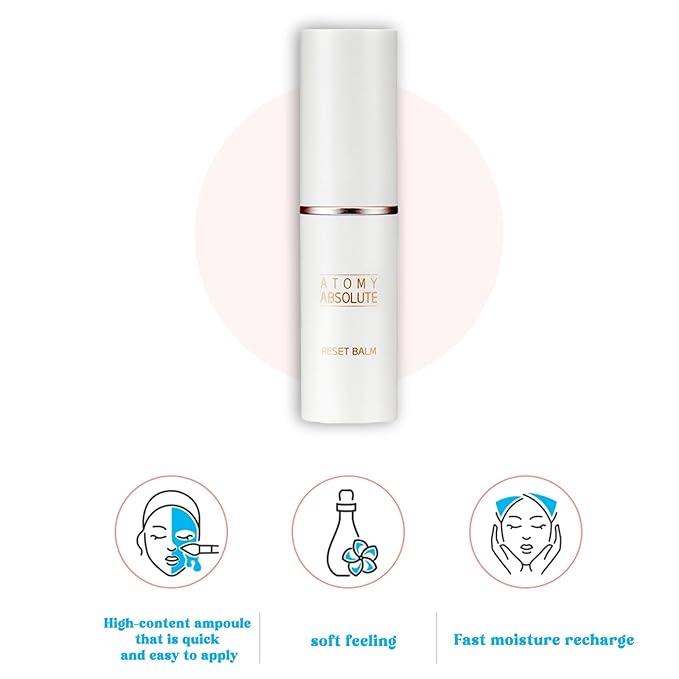 Moisturizing & Radiance-Boosting Balm eye cream ampoule for Atomy Absolute Reset Balm 9g