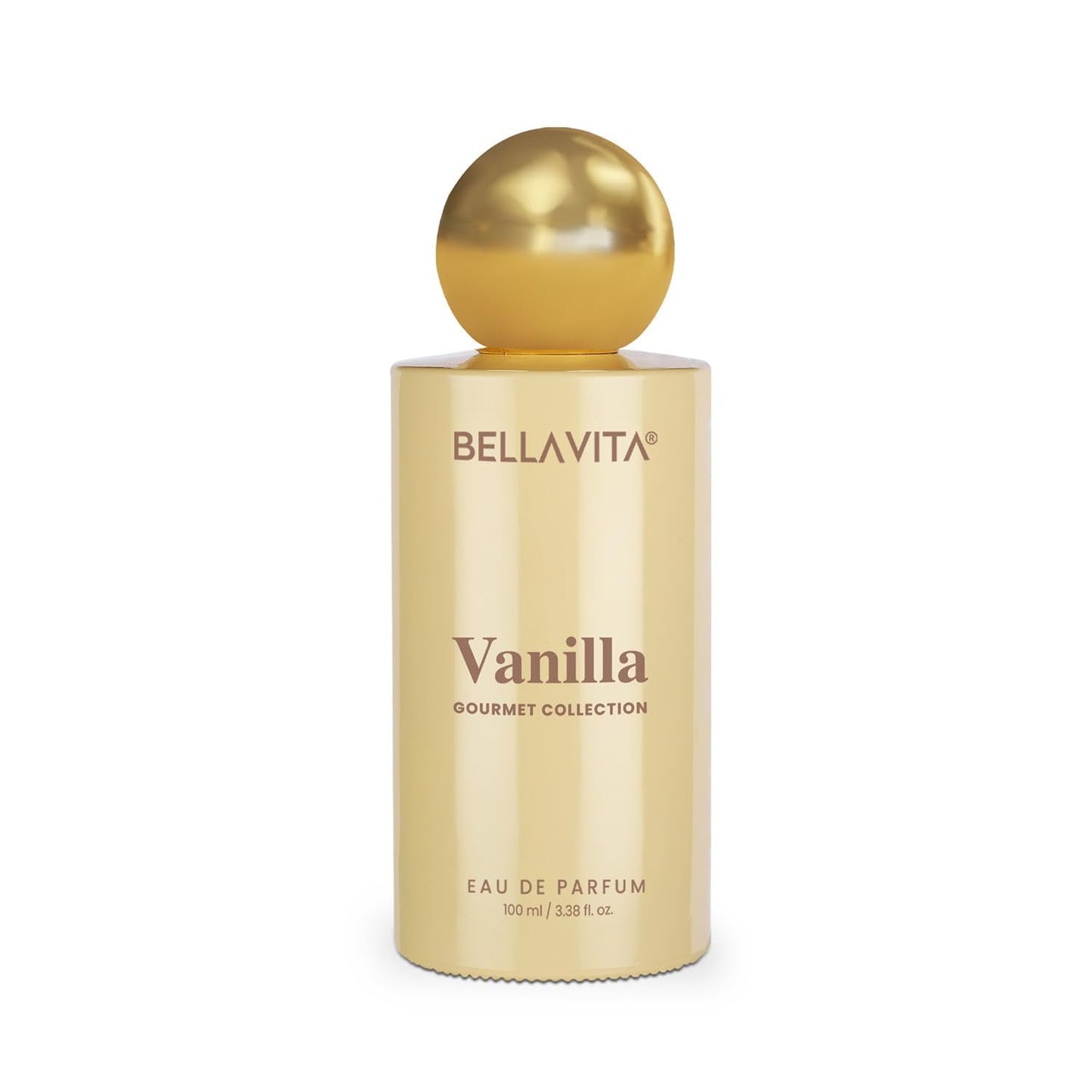 BELLAVITA Gourmet Collection Vanilla Edp Musk, Fruity Long Lasting Fragrance Perfume For Men And Women 100ml