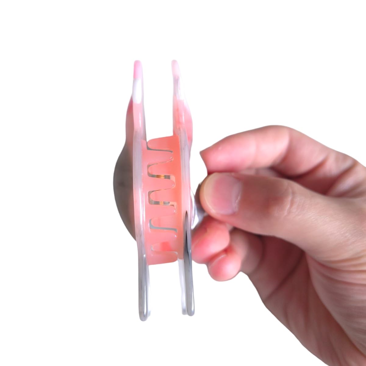 Novelty Pink Parrot Hair Clip,Acetate Claw Clips,Small Hair Clips for Women,Funny Hair Clips