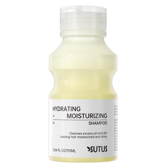 SUTUS Elvive Hyaluron Plump Hydrating Shampoo for Dehydrated, Dry Hair Infused with Hyaluronic Acid Care Complex, Paraben-Free, 3.04 Fl Oz for travel