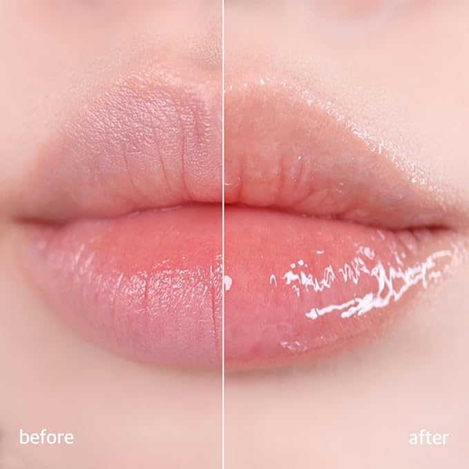 glow peach peptide lip balm #palepink : Cruelty-Free & Artificial Fragrance-Free, Essential Oil-Free, Nourish & Moisturize Lips with Peach Flavored Lip Balm, 0.3 oz