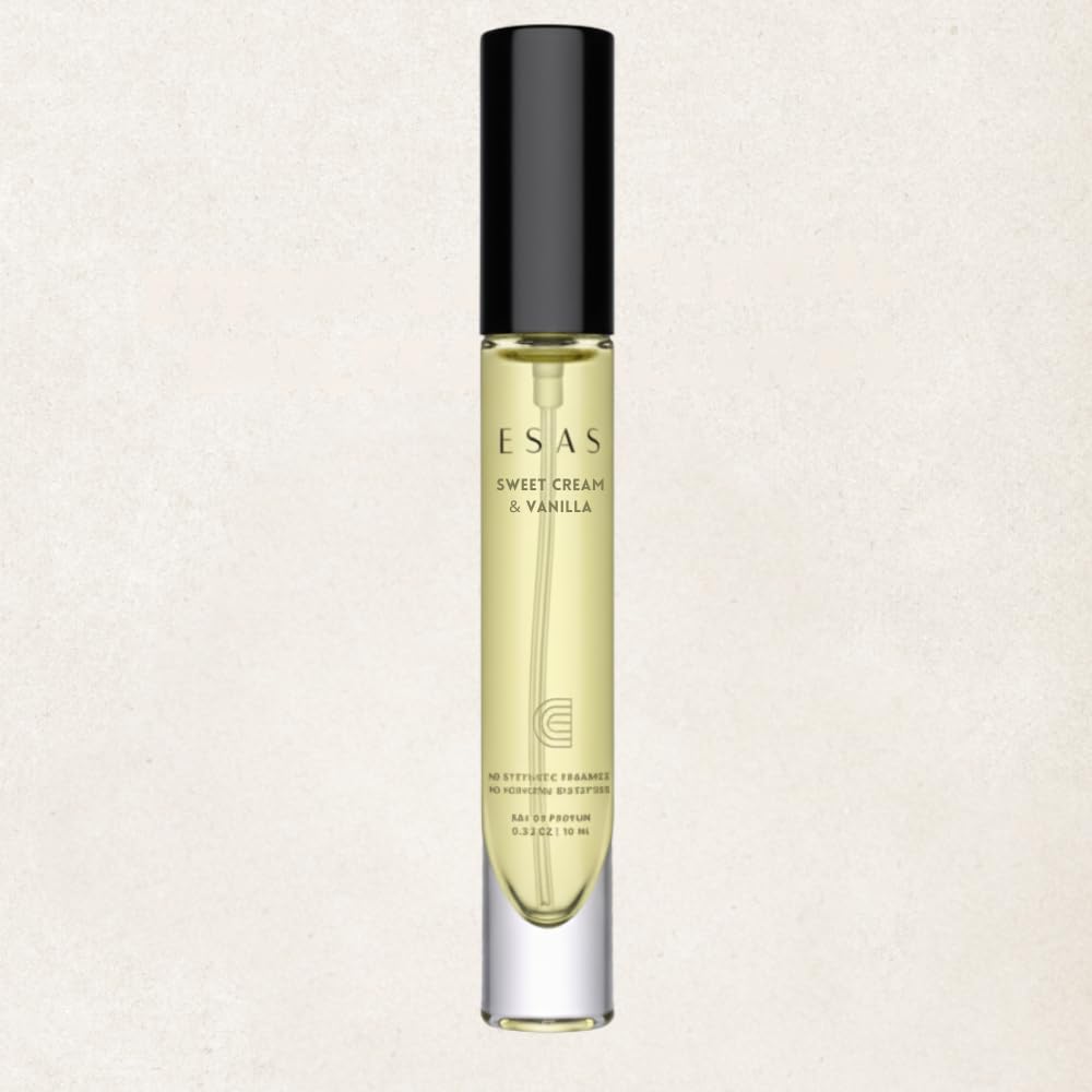 Esas NYC Sweet Cream and Vanilla– Organic Perfume Mist, MADESAFE® – SWEET | CREAMY | NUTTY - 0.33 oz Fragrance EDP