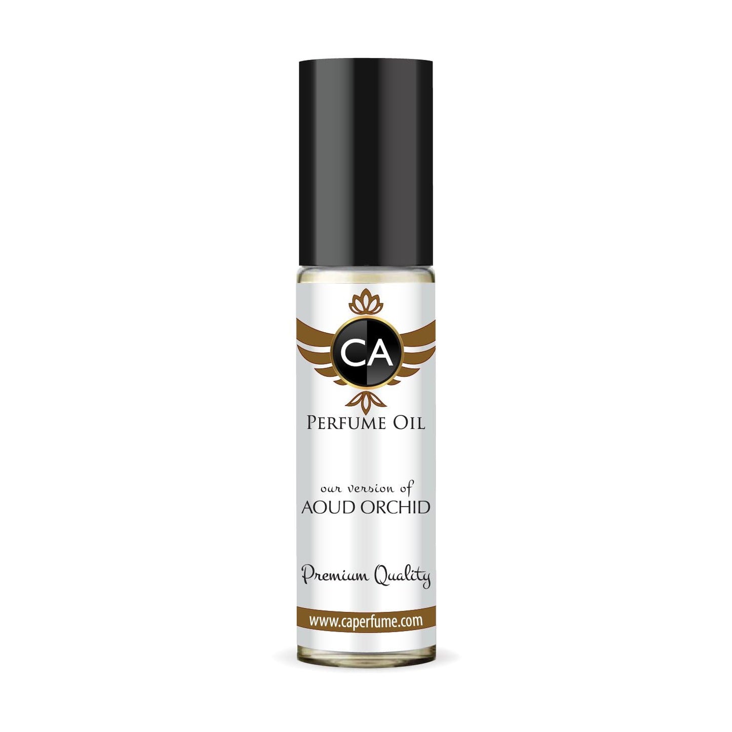 CA Perfume Impression of Aoud Orchid Unisex Fragrance Oil Amber Floral Scent Long Lasting Perfumes for Women & Men Travel Size TSA Ready Mini Parfum Body Oil Roll-on 0.33 Fl Oz 10ml