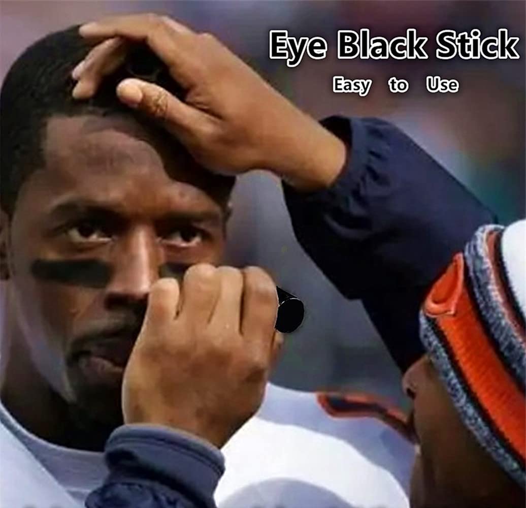 Go Ho Makeup Clown Black Cream-Blendable Stick - Face Body Paint for Professional SFX, Cosplay Costume - Safe Facepaint, Nose & Lip Smacking, Eye Black for Baseball/Football, Sports, Halloween