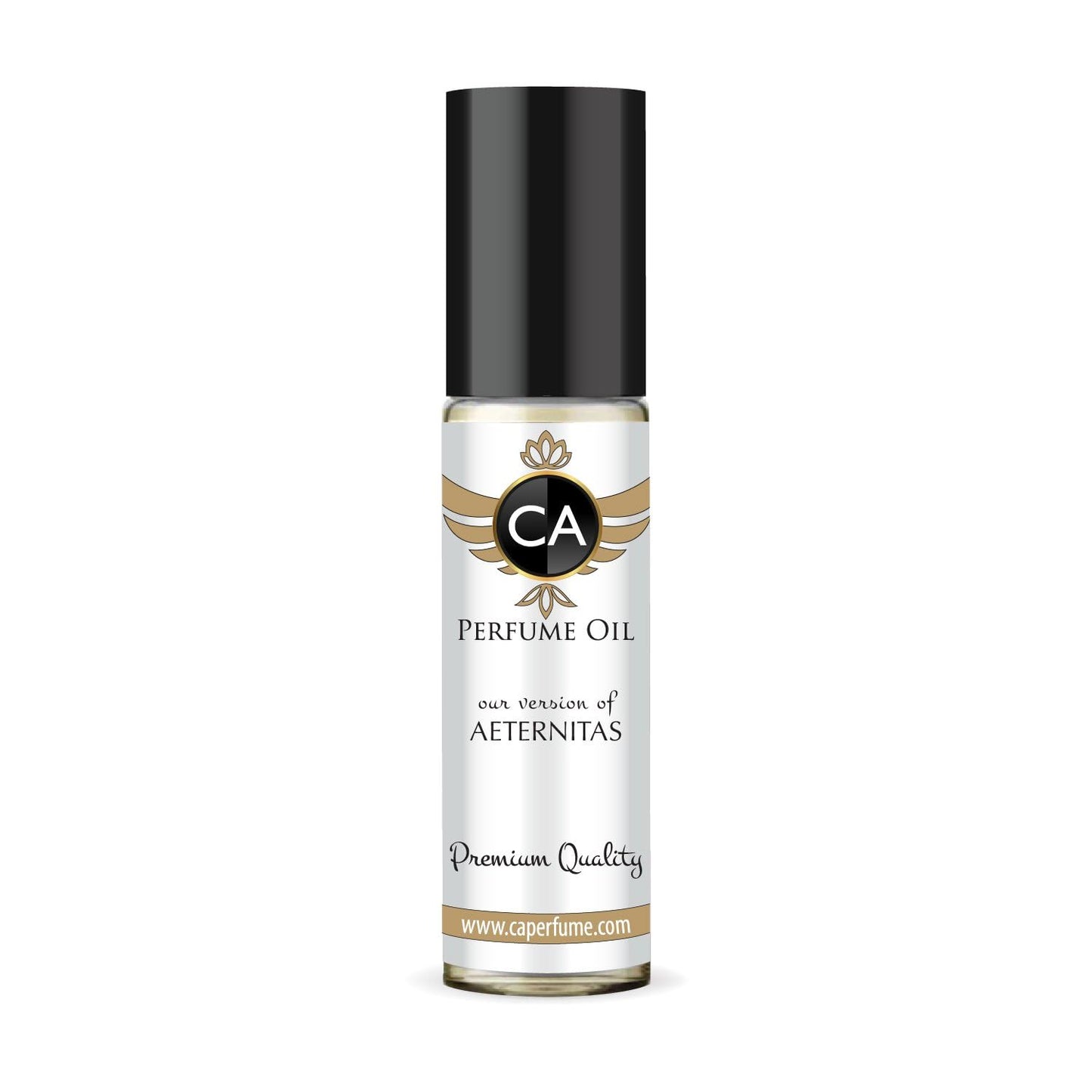 CA Perfume Impression of Aeternitas Unisex Fragrance Oil Amber Vanilla Scent Long Lasting Perfumes for Women & Men Travel Size TSA Ready Mini Parfum Body Oil Roll-on 0.33 Fl Oz 10ml