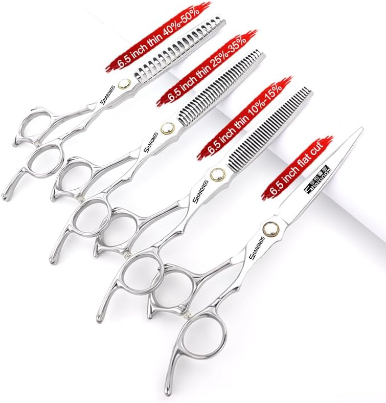 6.5-Inch Sharonds Hair Cutter, Professional Japanese 440C Cutting Scissors, Efficient Scissors, Scissors, Comb Adjuster