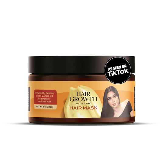 Hair Growth Repair Mask by Jailyne Ojeda – Protein-Enriched Deep Conditioning Treatment – Strengthens, Restores & Nourishes Damaged Hair – Sulfate-Free & Paraben-Free – Made in USA