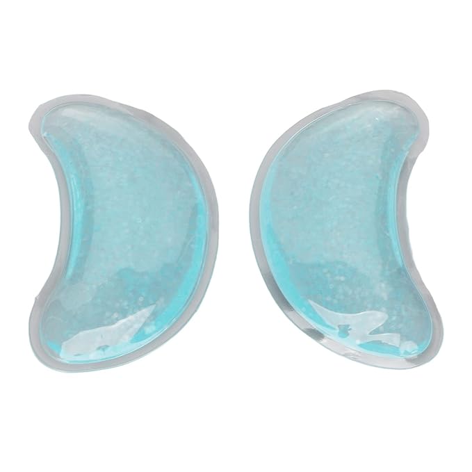 Jectse Gel Eye Pad, Reusable Cooling Eye Pads Gel Eye Mask Under Eye Gel Pads Hot Cold Treatment for Eye Strain Eye Swelling Eye Redness