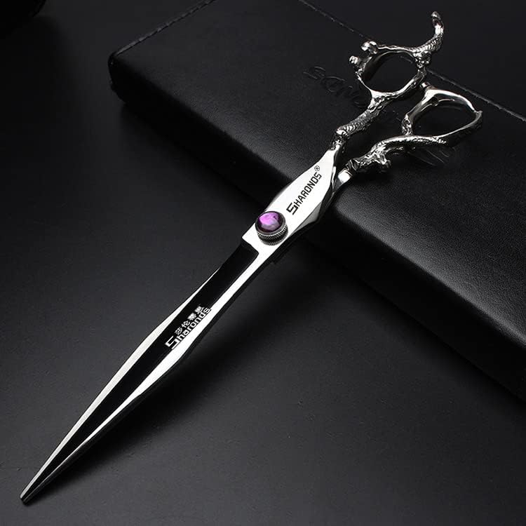 6/7/7.5/8/9 inch Japanese 440C Styling Studio Scissors Barber Professional Styling Tool Set Scissors (7-inch Platte schaar)