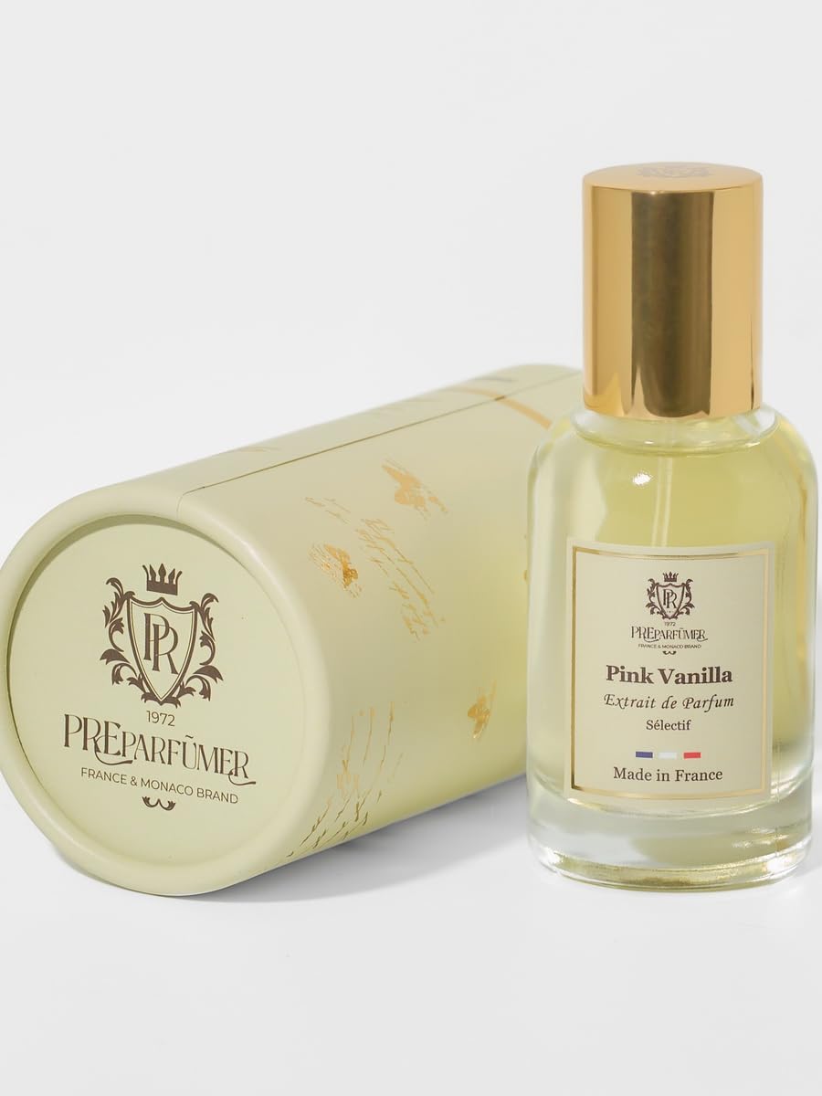From France Pink Vanilla for Women 30ml – Floral Gourmand Scent From France – Luxury Fragrance with Saffron, Rose – Long Lasting Perfume With Caramel and Vanilla Notes