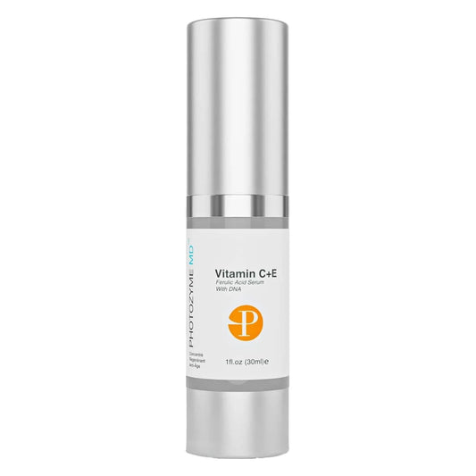 Photozyme Anti Aging Vitamin C + E Ferulic Acid Face Skincare Lotion, 1 fl. oz/30 ml