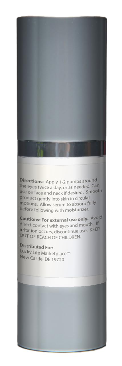 Pro Veona 2x Eye Serum - Anti Aging Eye Serum for Dark Circles & Puffiness - 2 Month Supply - Promote Collagen Production & Skin Cell Renewal - Under Eye Treatment - Vitamin C & E - Wrinkle-Correcting