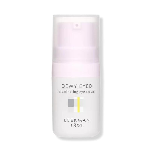 Beekman 1802 Dewy Eyed Illuminating Eye Serum - Fragrance Free - 0.16 oz - Reduces Puffiness & Dark Circles - With Goat Milk & Aloe Vera - Good for Sensitive Skin - Cruelty Free