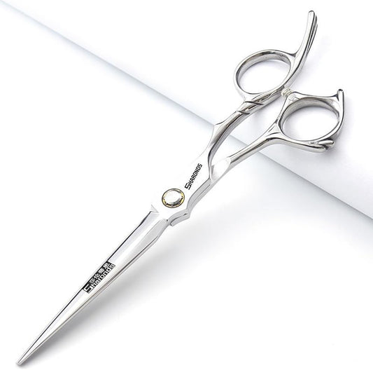 6/6.5-inch Sharonds hair clippers, professional Japanese 440C scissors, efficient scissors, scissors, comb adjuster (6-inch flat scissors)
